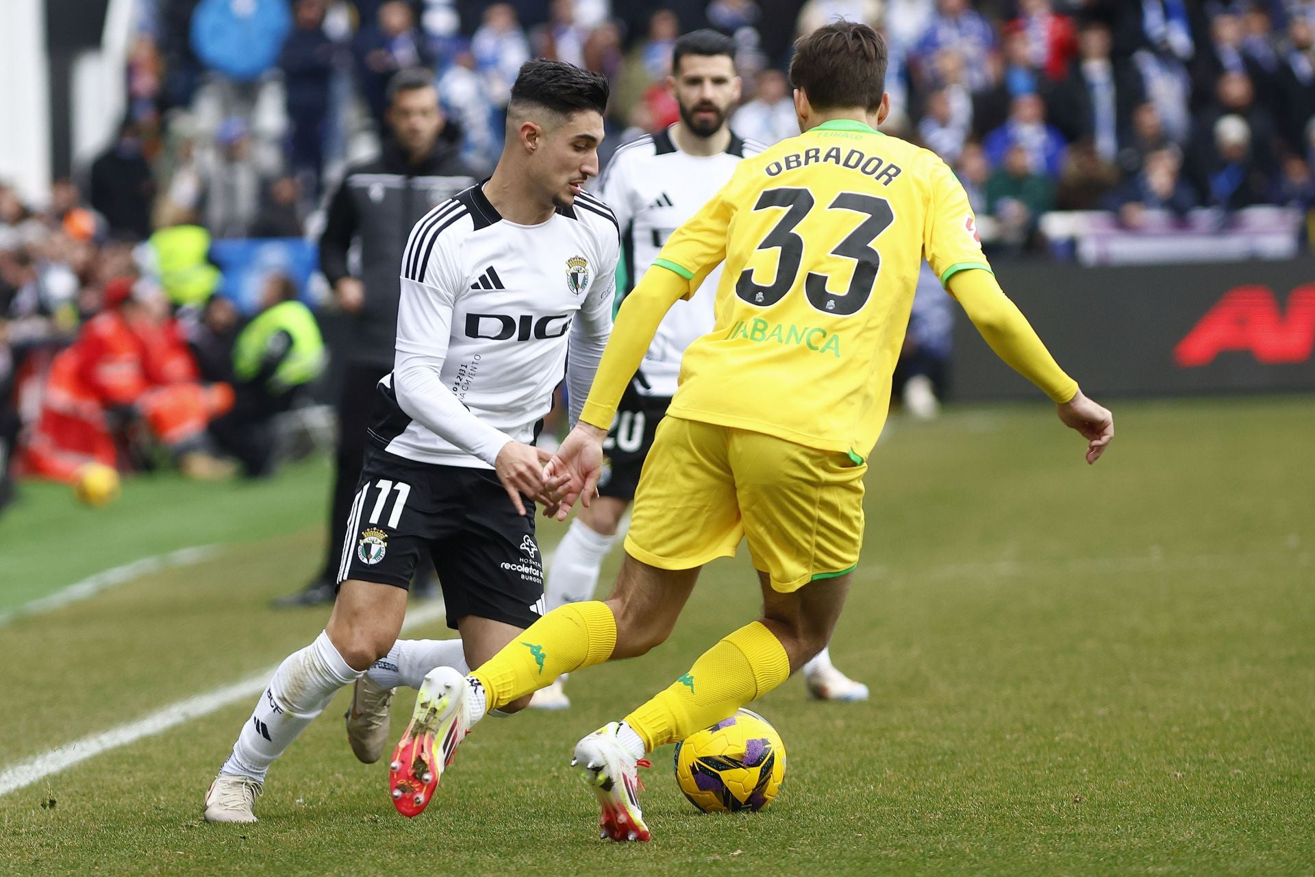 El Burgos CF cae derrotado por la mínima ante el Dépor