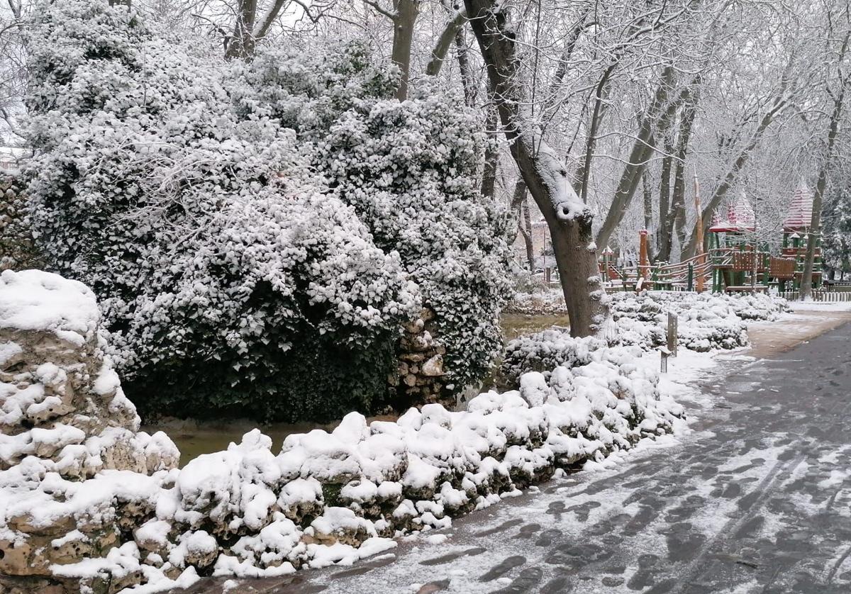 Se prevén que pueda nevar en Burgos este lunes.