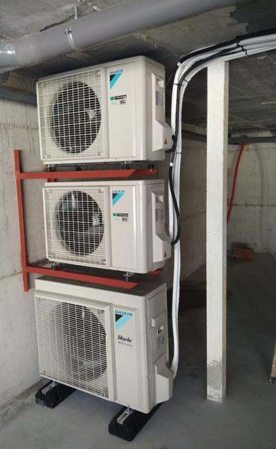 Aerotermias Daikin.