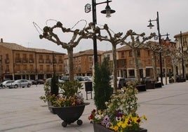 Plaza Mayor de Villadiego.