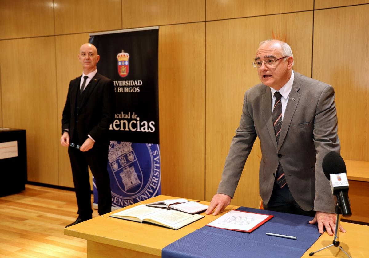 Gonzalo Salazar Mardones, en la toma de posesión.