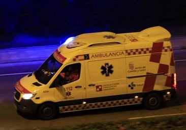 Herido un joven tras salirse de la carretera y chocar contra un muro en Sotillo de la Ribera