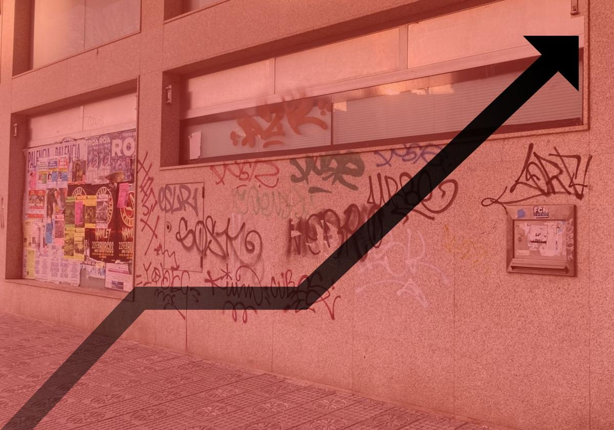 Pintadas y grafitis, un problema cada vez más caro para los burgaleses