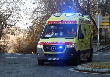 Dos heridos en un accidente por una salida de vía en Burgos