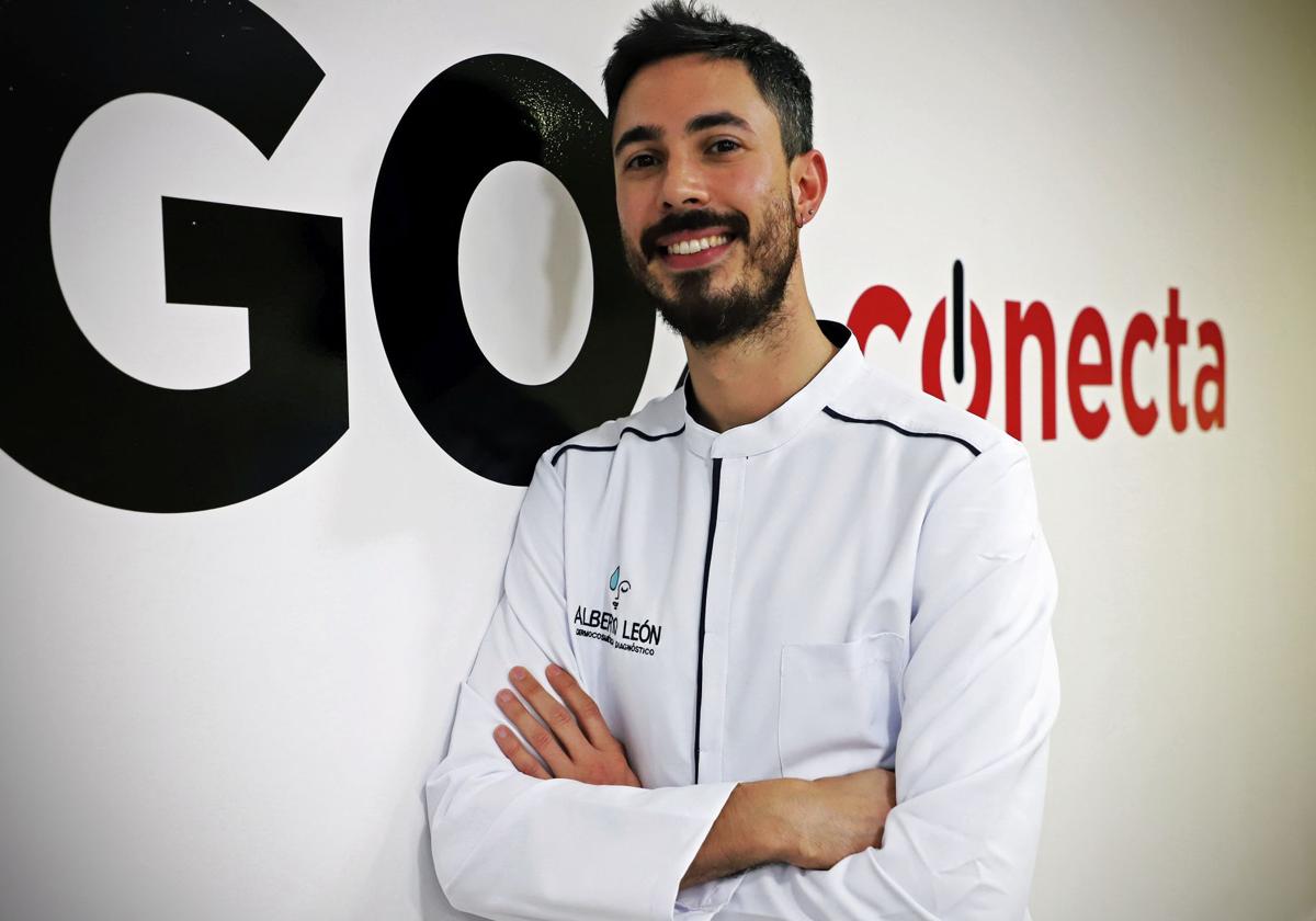 Alberto León, biólogo especializado en dermocosmética.