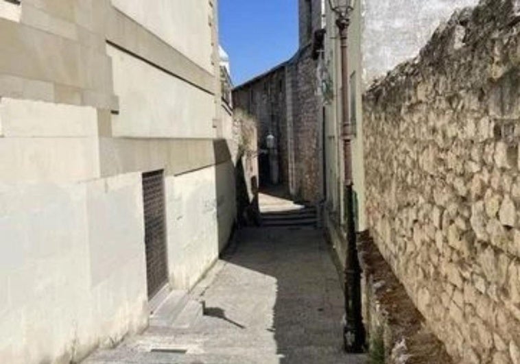 Callejón de las Brujas, en Burgos.