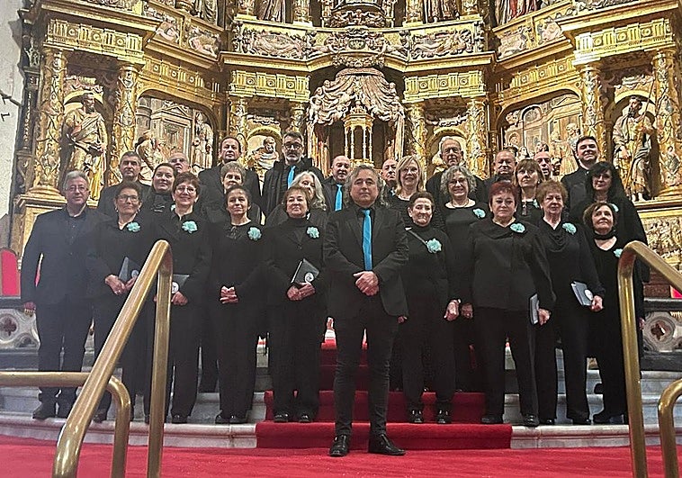 El Coro de Fuentearmegil en la Catedral de Burgos.