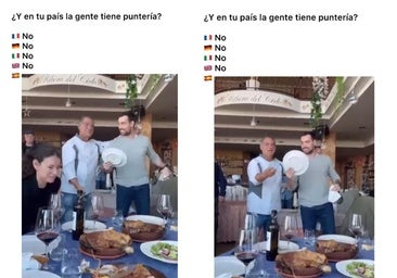 Un plato al aire y un lechazo ¿Qué puede salir mal? Un pueblo de Burgos se hace viral