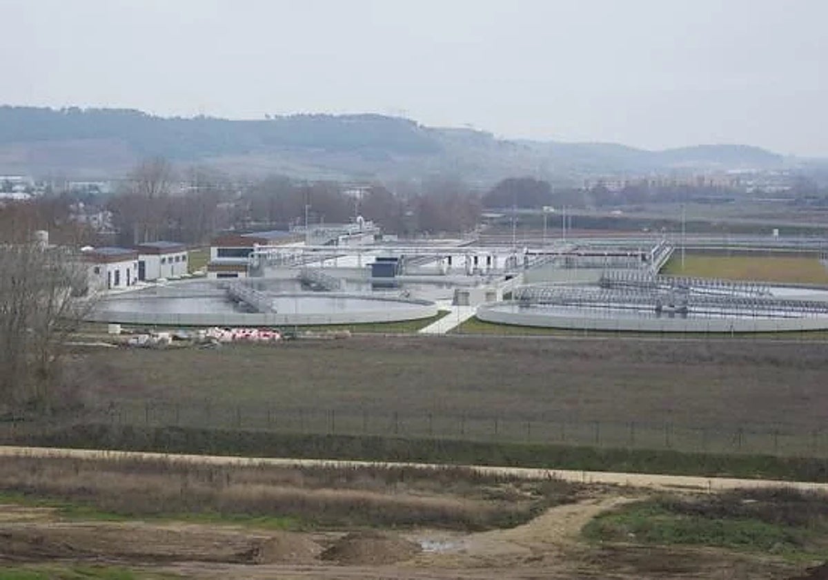 EDAR de Burgos, en Villalonquéjar.