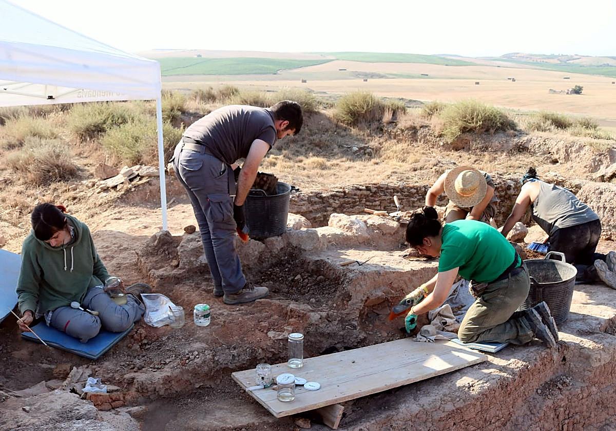 Excavación en El Castillar.