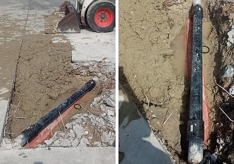 Obra realizada por Fontaneros.com