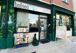 Fachada de Balnea Centro Estético, Sanitario y de Masajes.