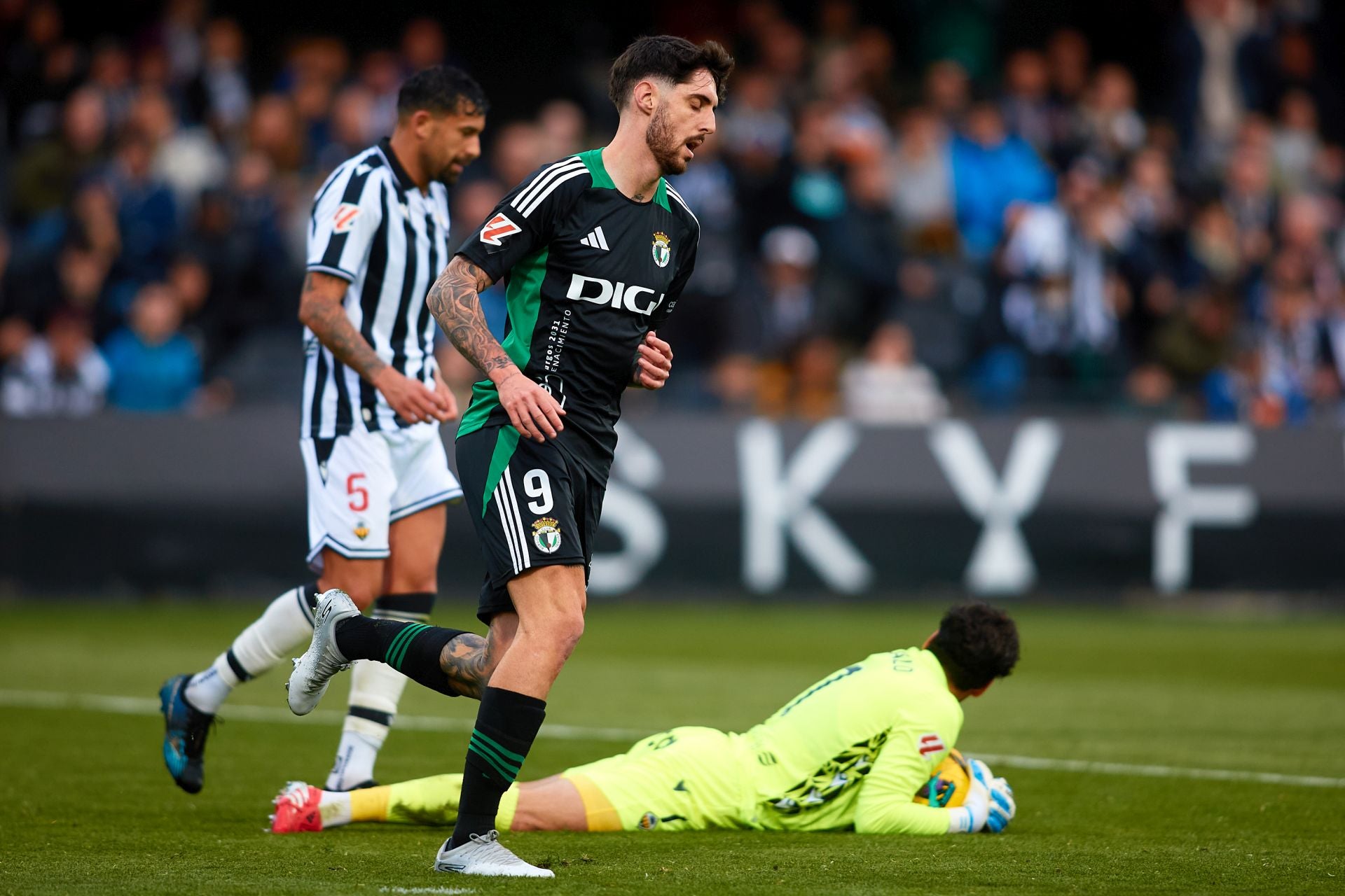 La derrota del Burgos CF en Castalia, en imágenes
