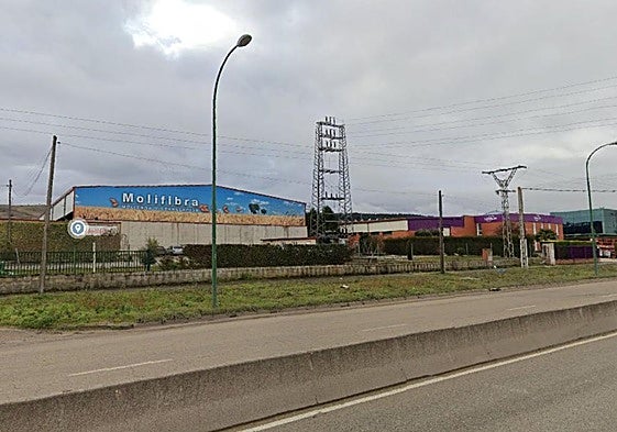 Una de las naves que tendrá un nuevo mural en Burgos.