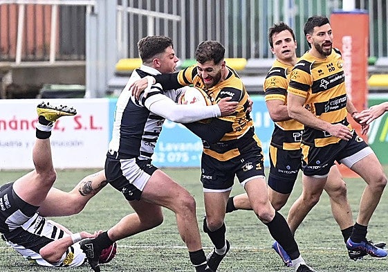 Imagen del encuentro entre Recoletas Caja Rural y El Salvador disputado en Burgos.