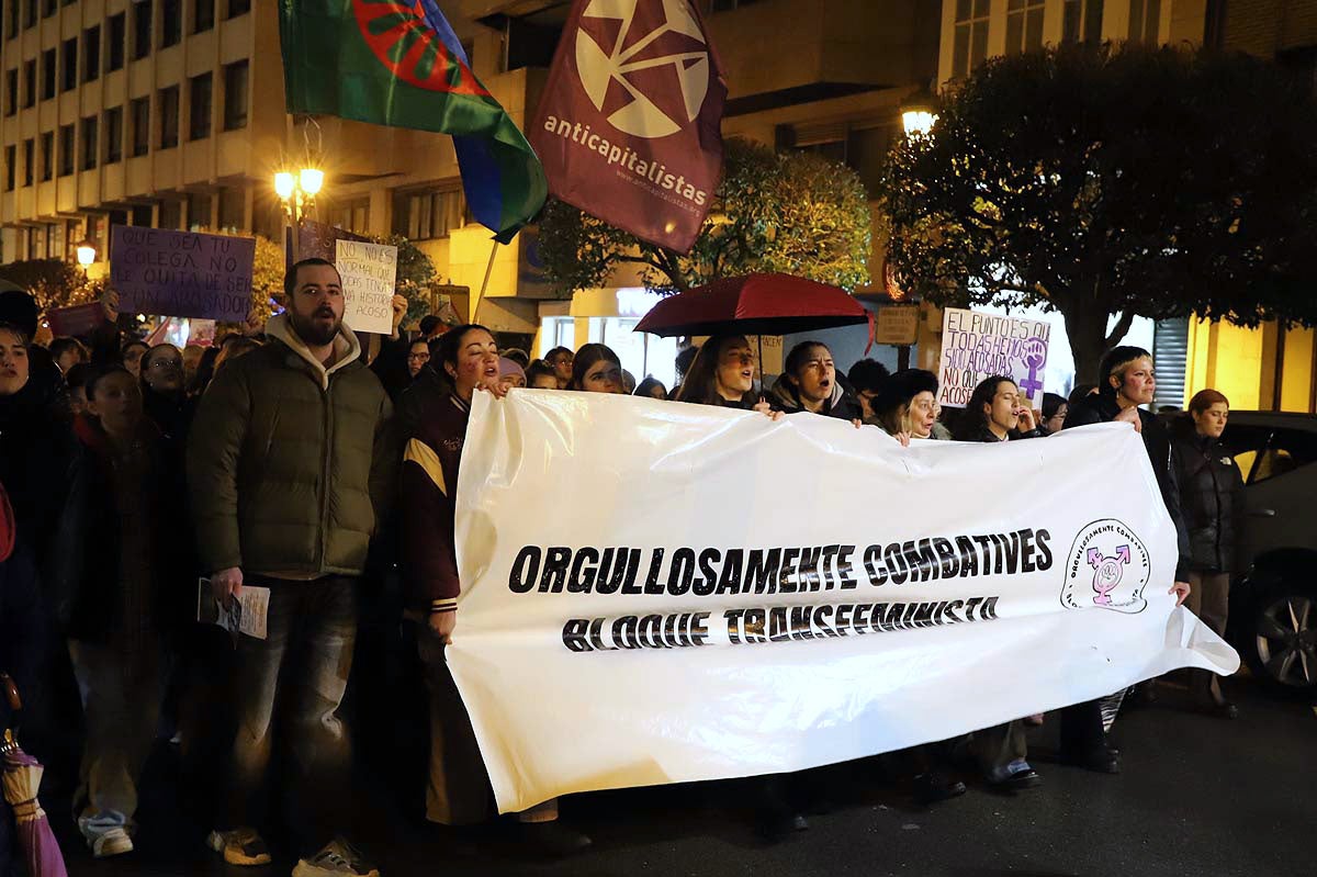 Así ha sido la manifestación del 8M en Burgos