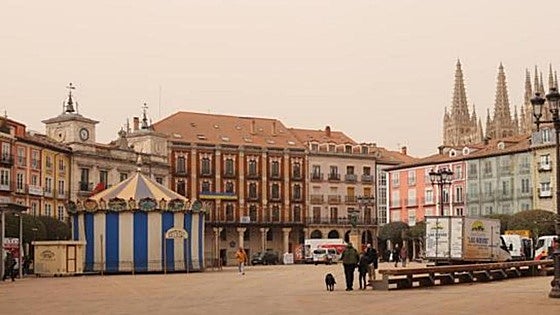 La calima vuelve a la provincia de Burgos este jueves
