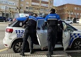 Patrulla de la Policía Local.