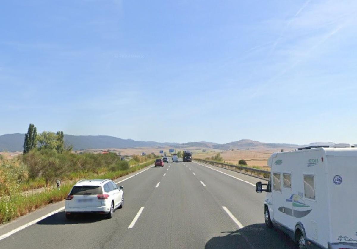 Cortes de tráfico en la A-1 en Burgos por obras de ampliación