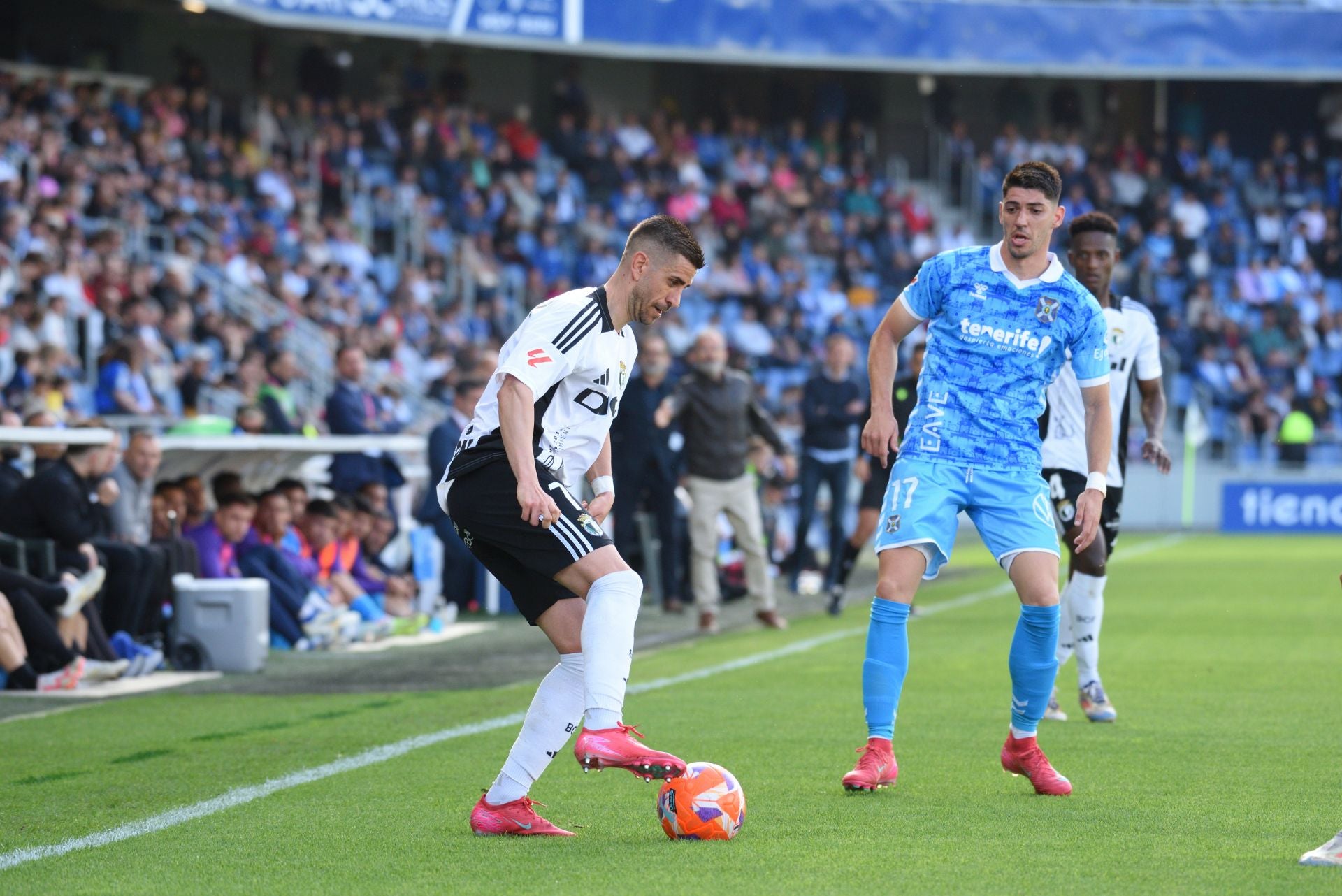 El empate del Burgos CF en Tenerife, en imágenes