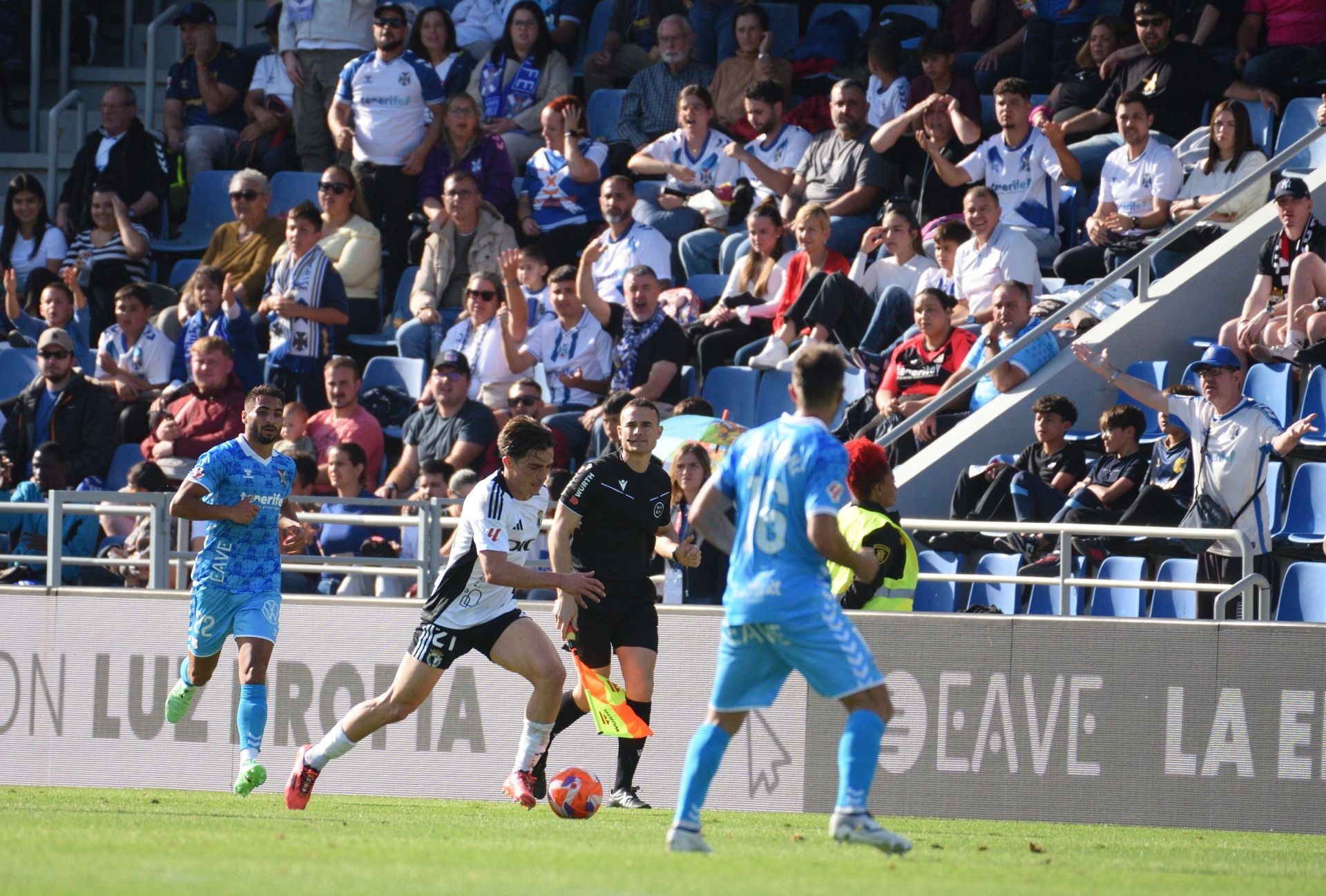 El empate del Burgos CF en Tenerife, en imágenes