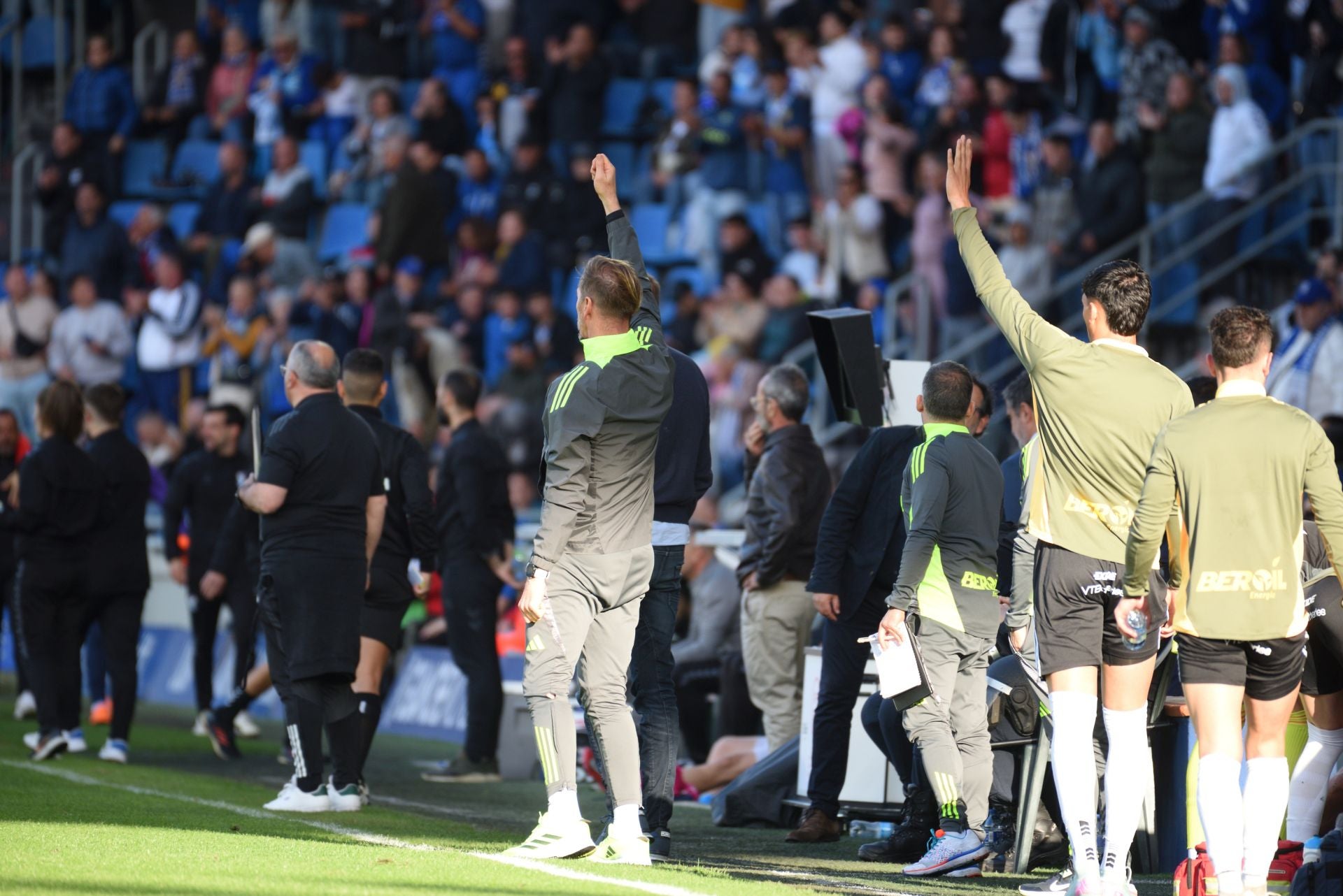 El empate del Burgos CF en Tenerife, en imágenes