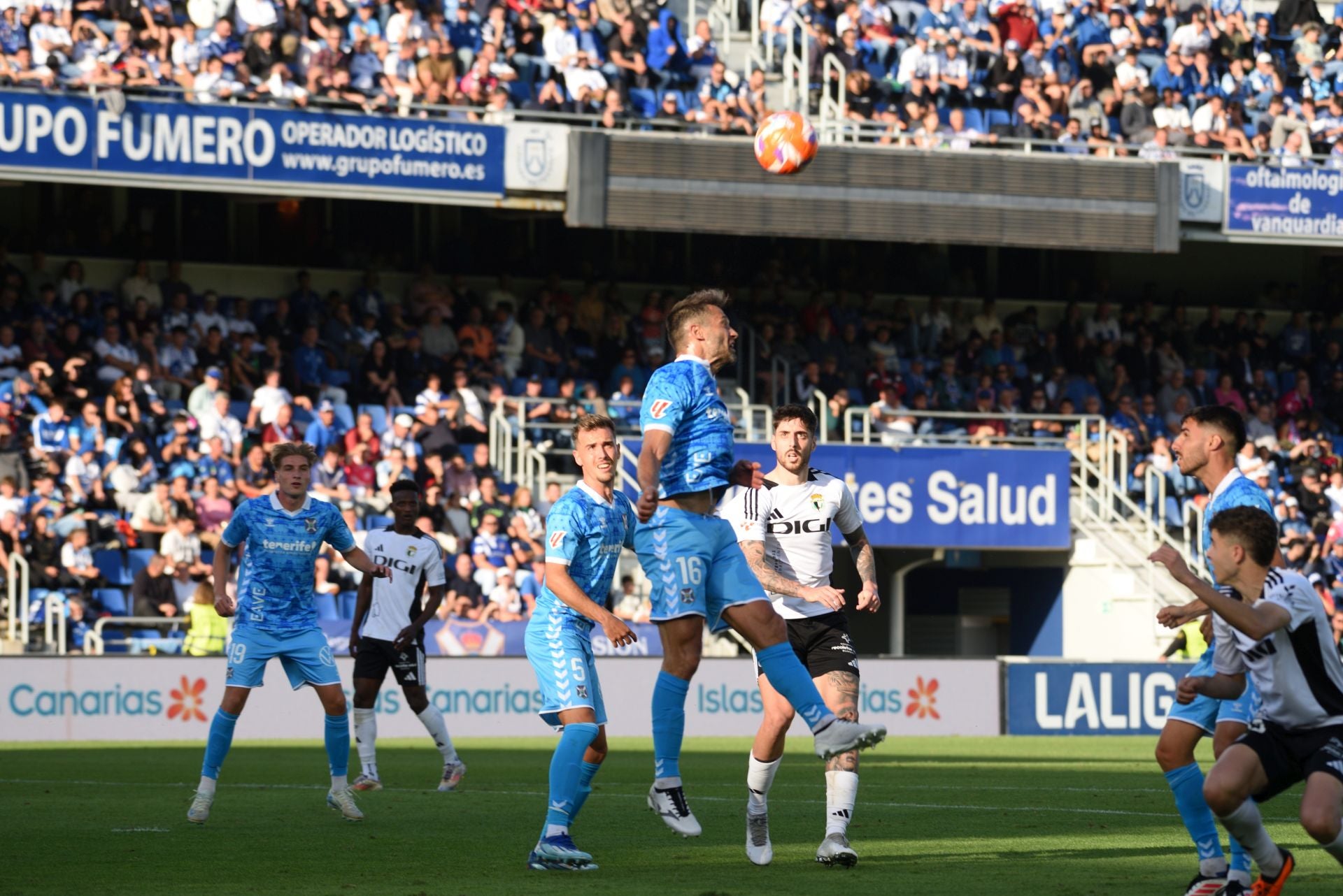 El empate del Burgos CF en Tenerife, en imágenes