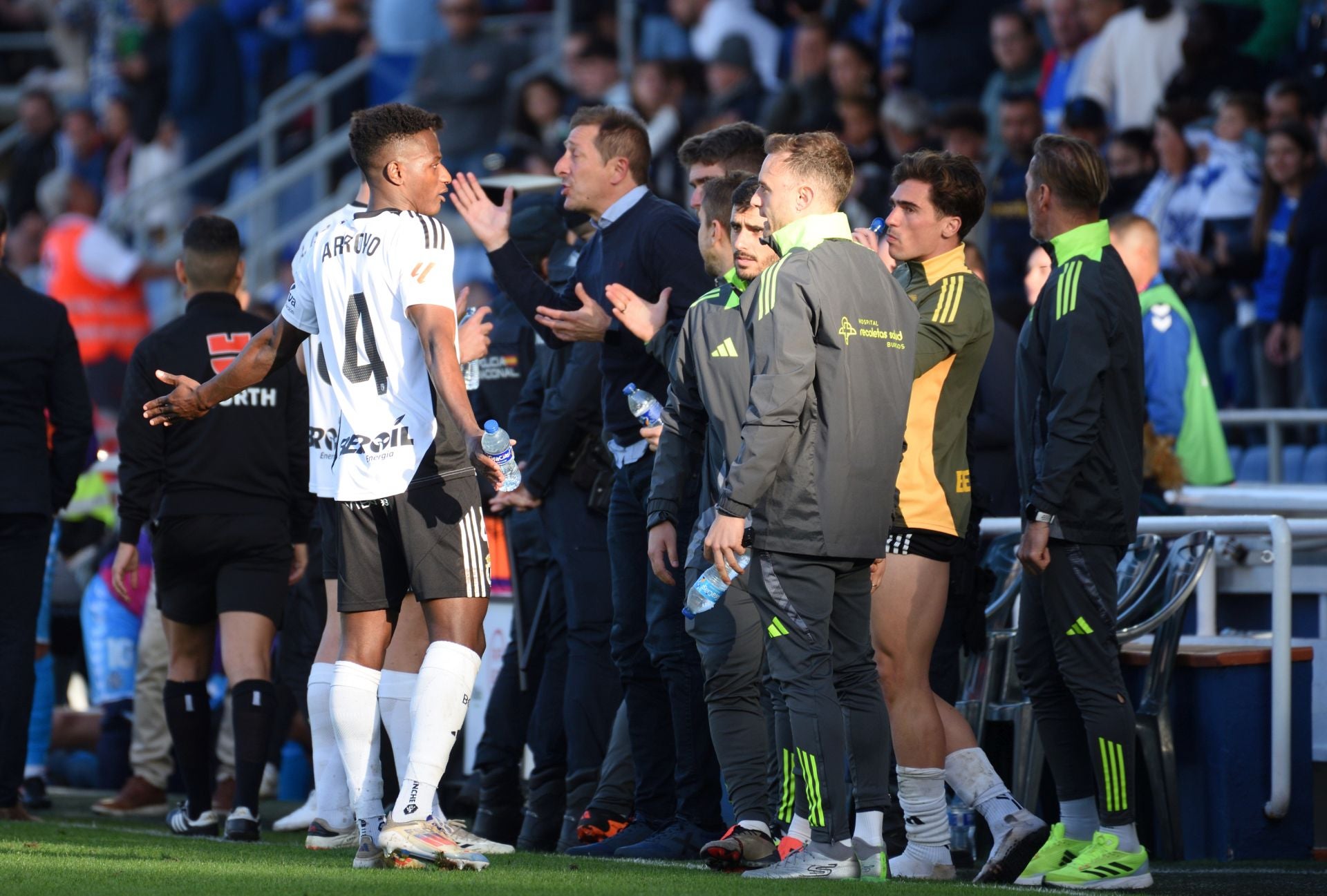 El empate del Burgos CF en Tenerife, en imágenes