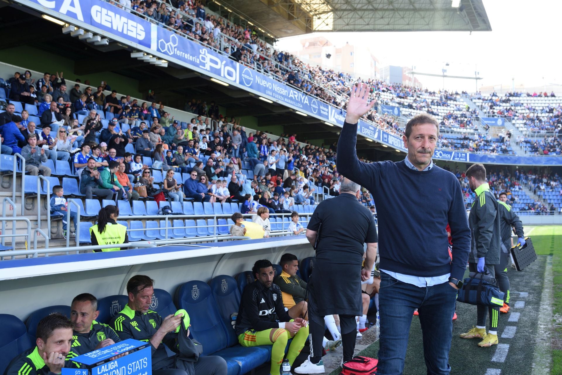 El empate del Burgos CF en Tenerife, en imágenes