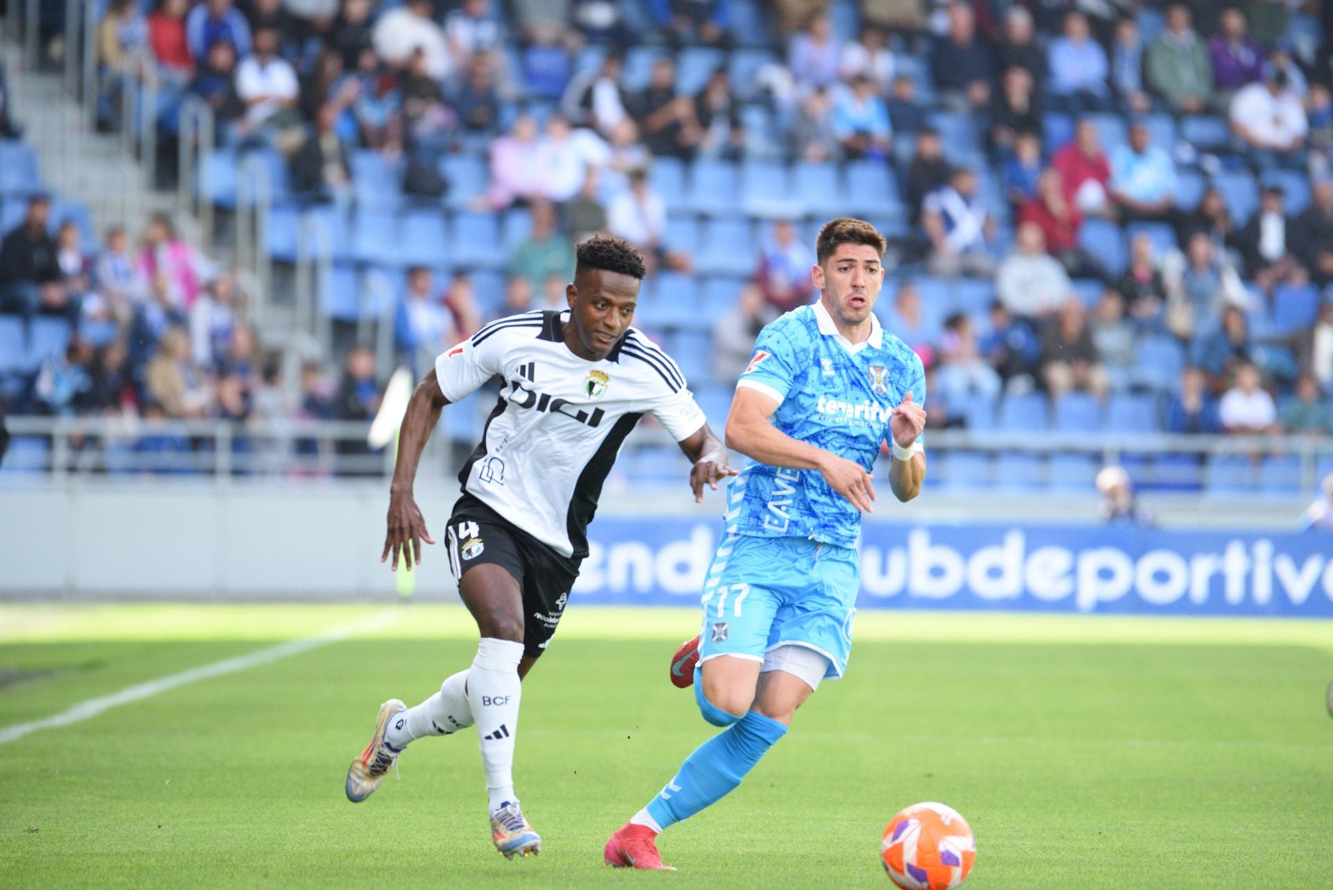 El empate del Burgos CF en Tenerife, en imágenes