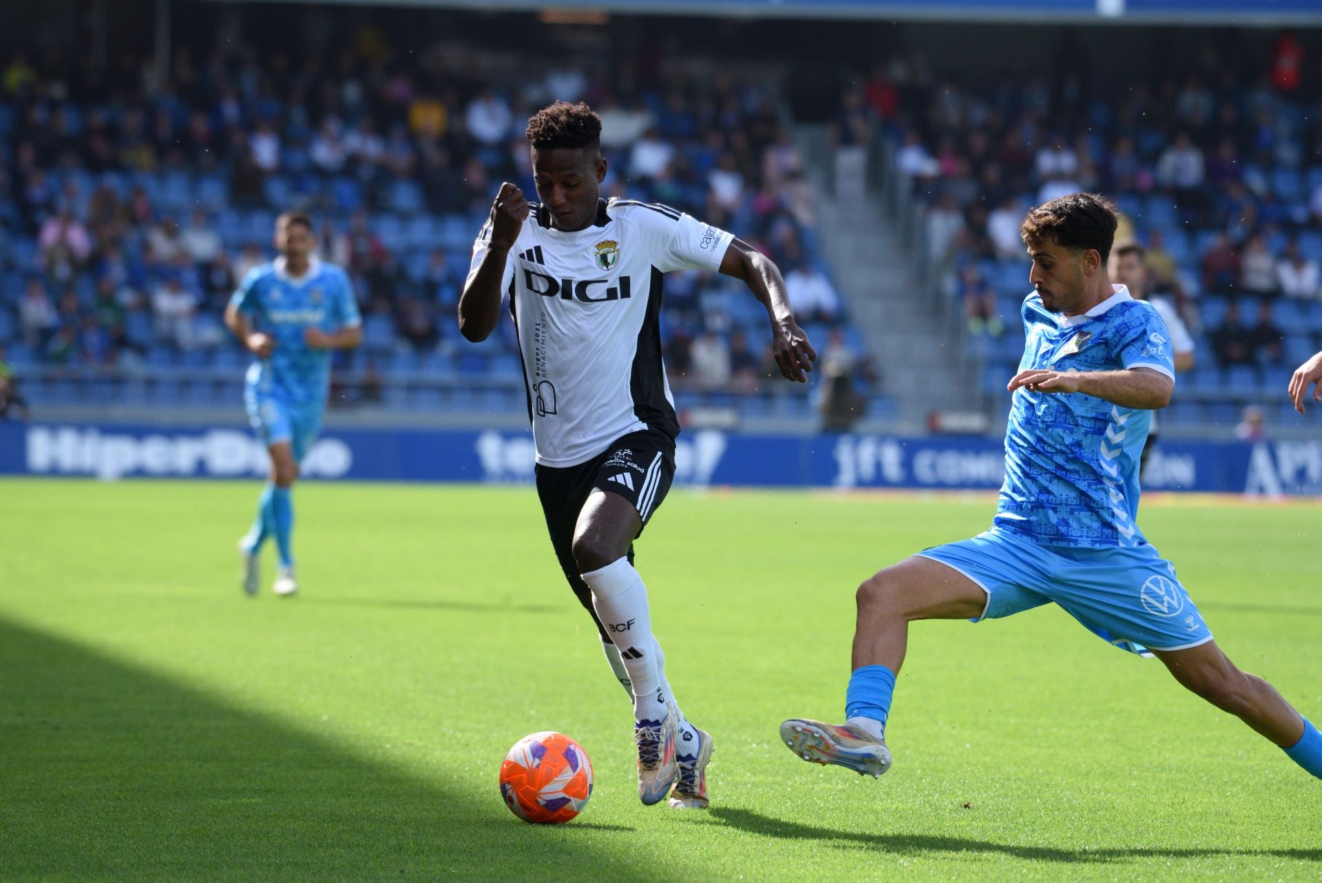 El empate del Burgos CF en Tenerife, en imágenes