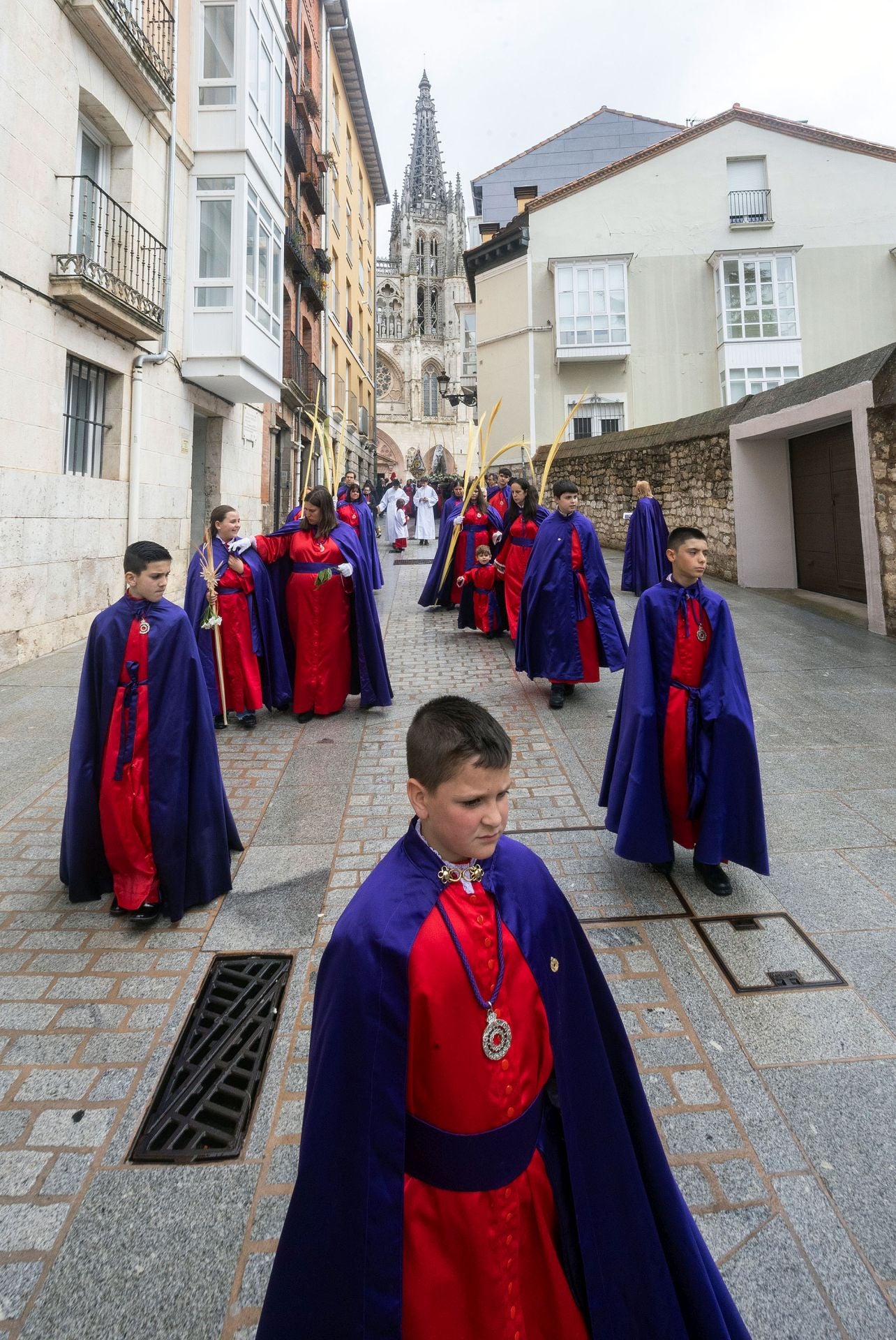 La procesión de la Borrquilla de Burgos, en imágenes