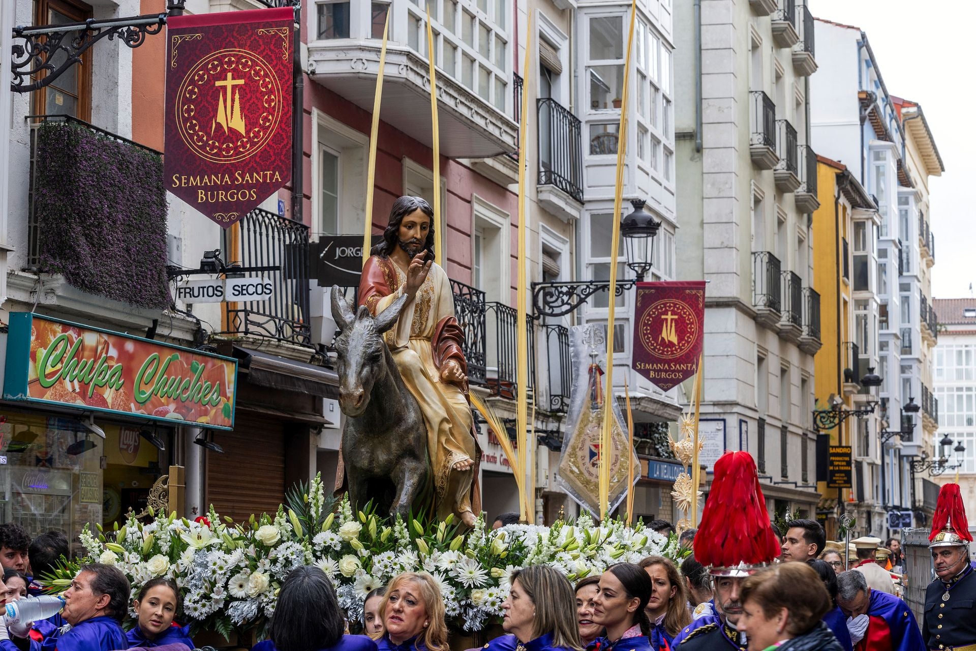 La procesión de la Borrquilla de Burgos, en imágenes