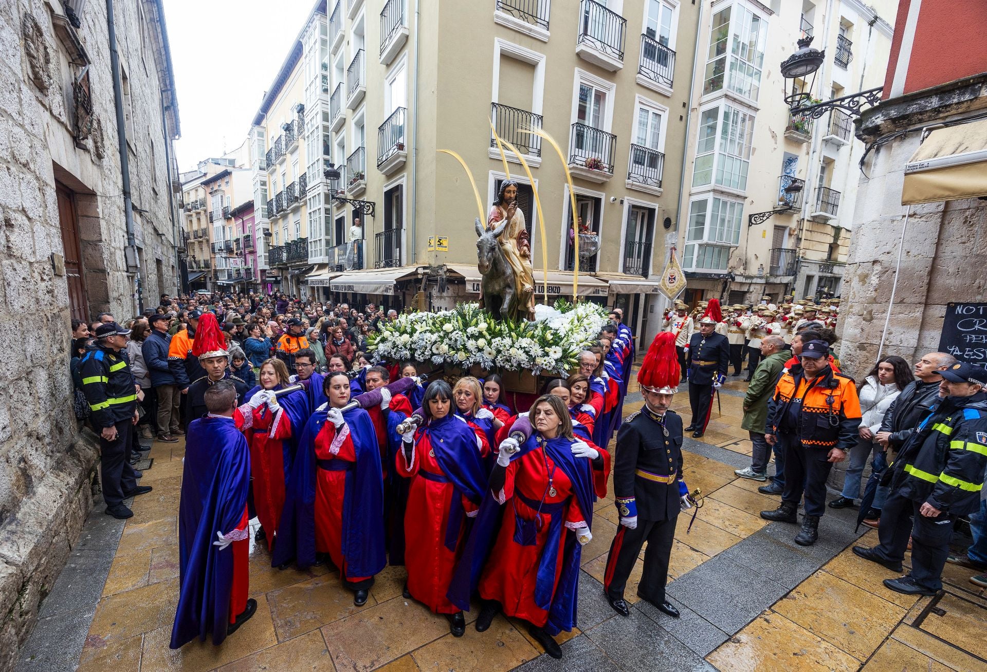 La procesión de la Borrquilla de Burgos, en imágenes