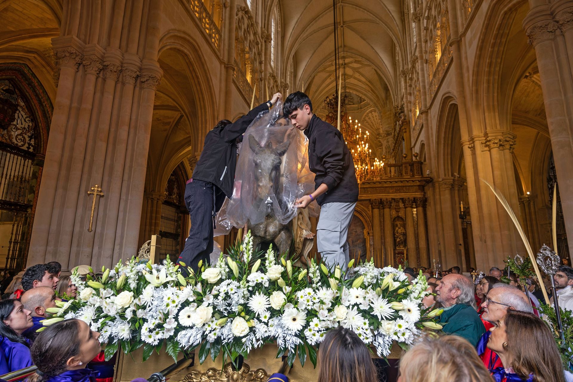 La procesión de la Borrquilla de Burgos, en imágenes