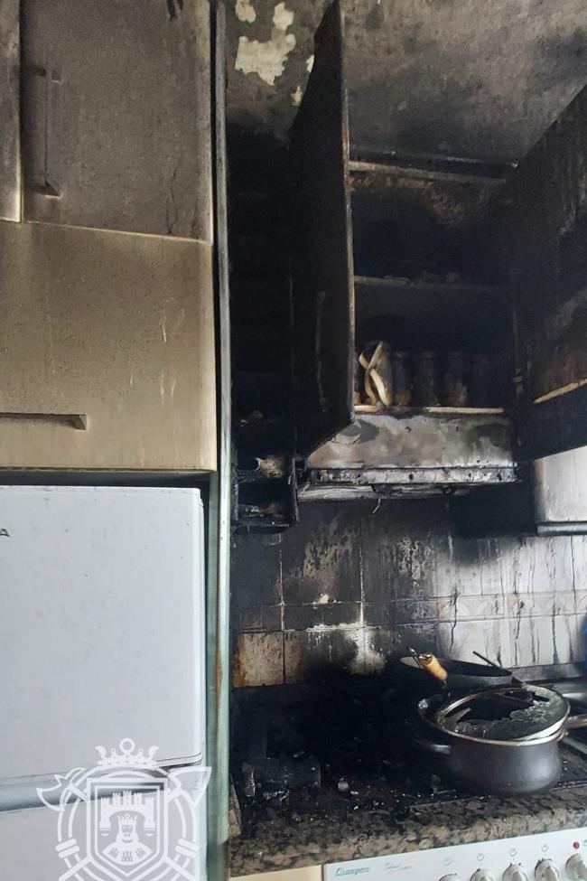 Cocina de la vivienda de la calle Amaya