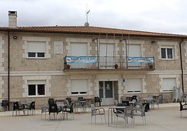 Vista del bar de Mazuelo de Muñó, en Burgos.