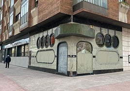 Local de la avenida del Arlanzón que se va a subastar.