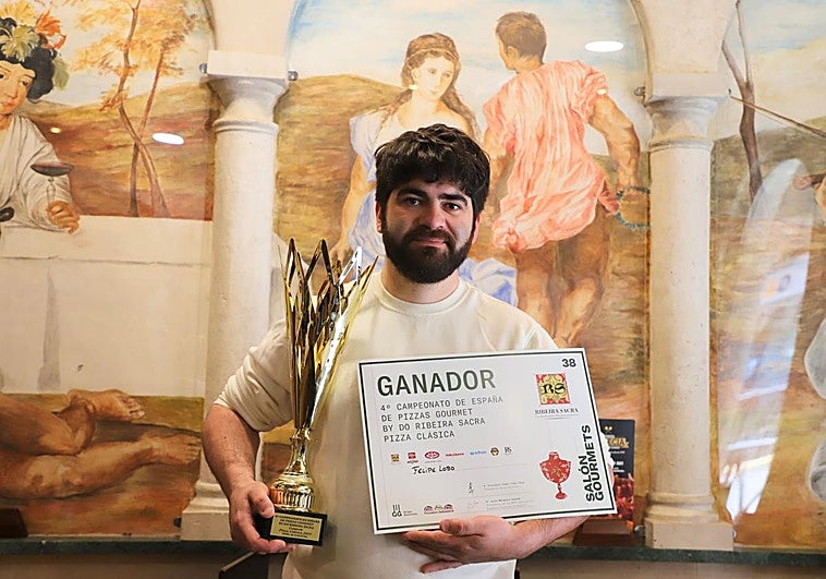 Felipe Lobo, ganador del Campeonato de Pizzas de España 2025.