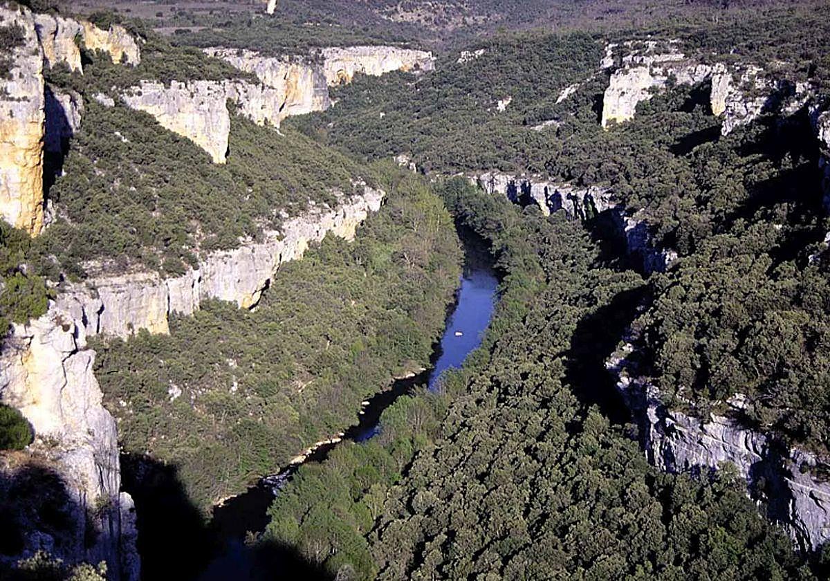 Imagen del Parque Natural Hoces del Alto Ebro y Rudrón.