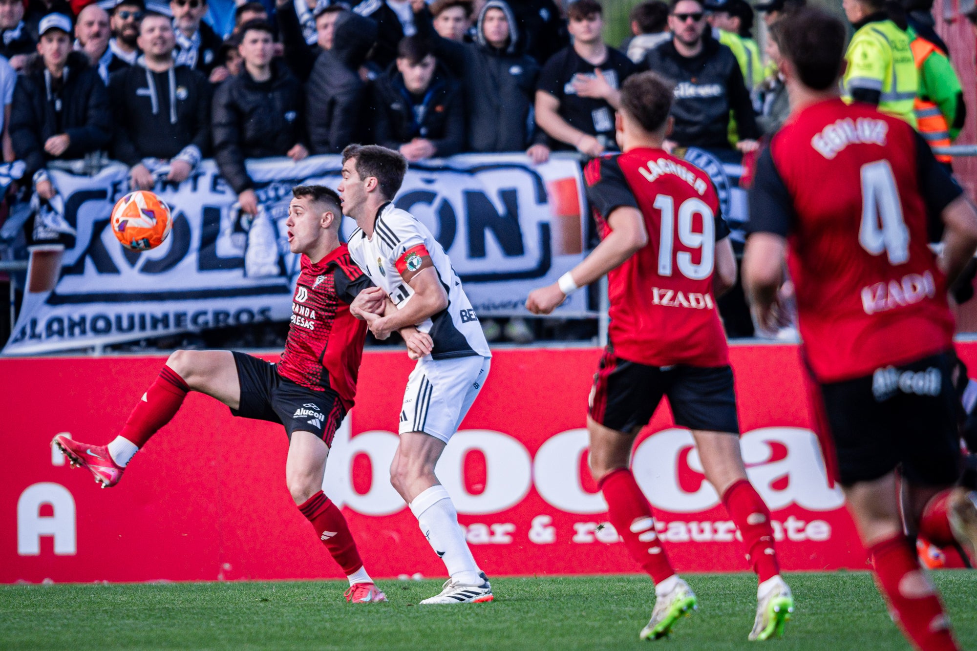 La derrota del Burgos CF en el derbi, en imágenes