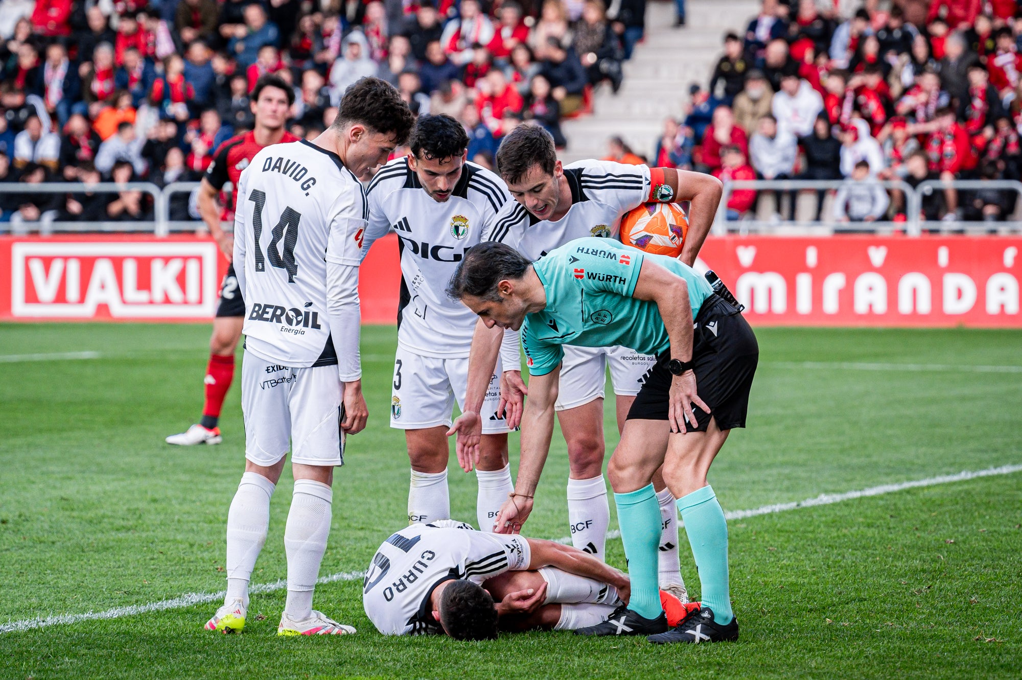 La derrota del Burgos CF en el derbi, en imágenes