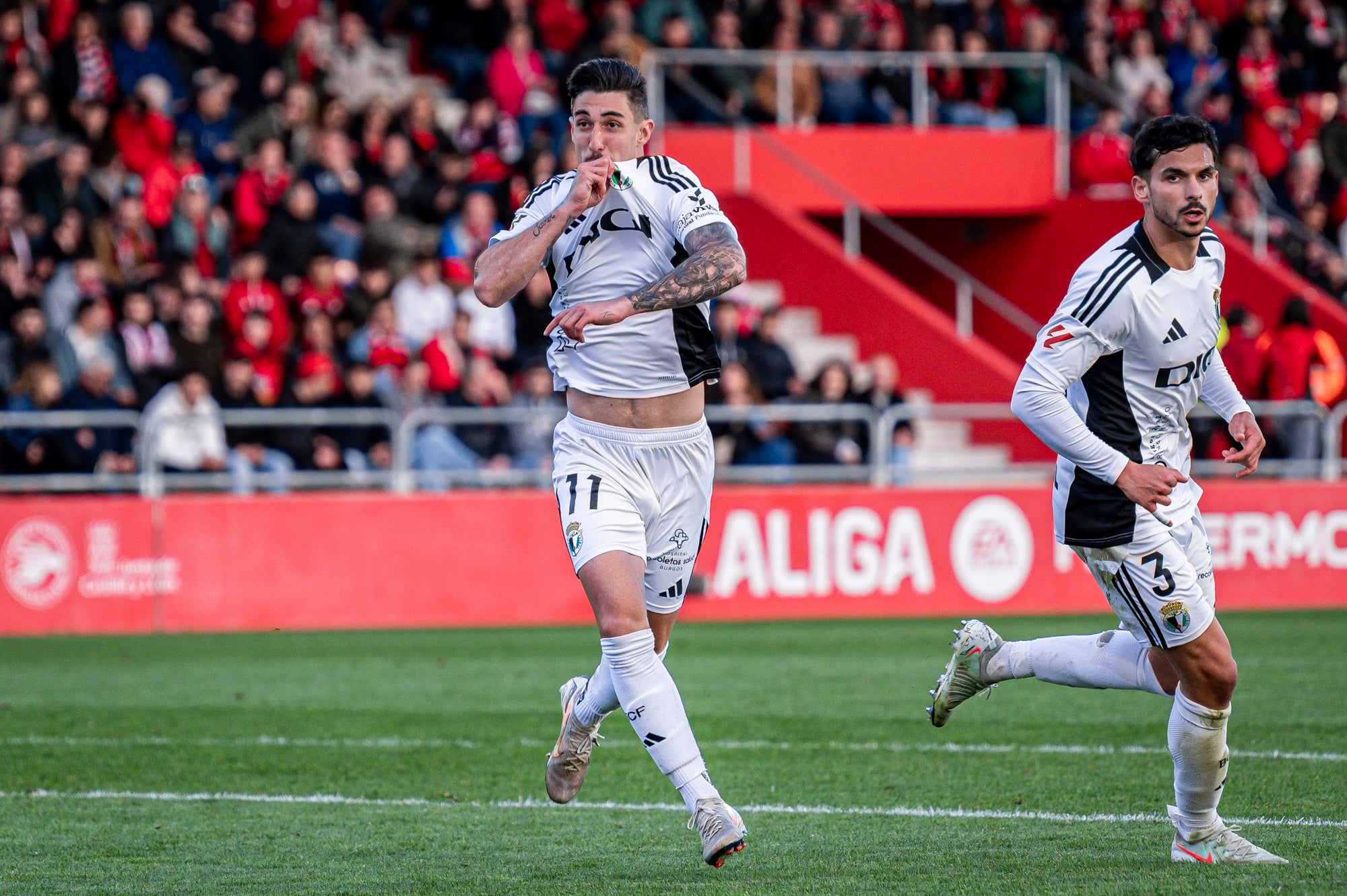 La derrota del Burgos CF en el derbi, en imágenes