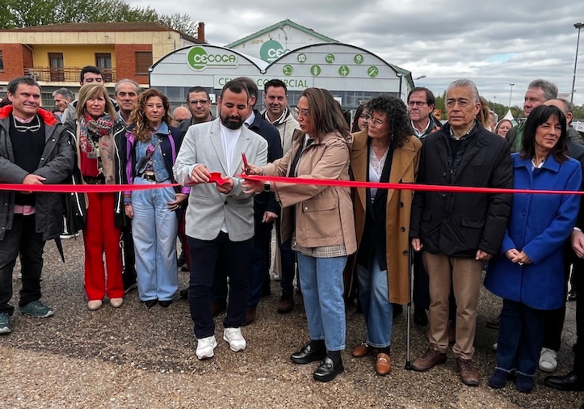 Un momento de la inauguración de la Feria.