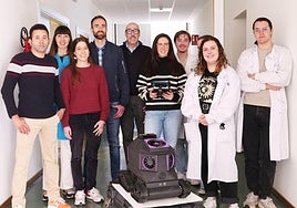 Investigadores de la UBU pertenecientes al grupo SUPRABUR.