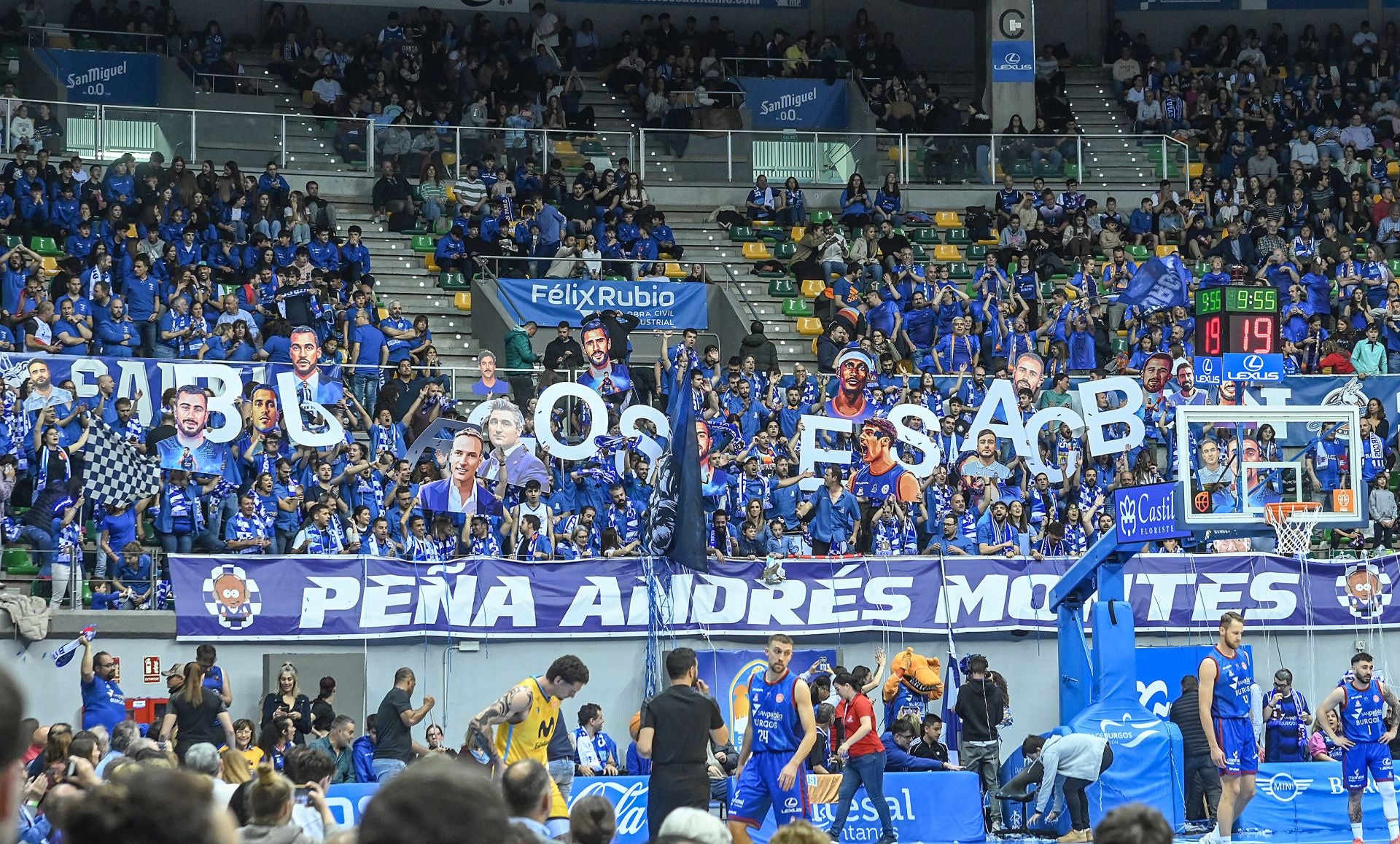 El último partido del San Pablo Burgos en LEB Oro, en imágenes