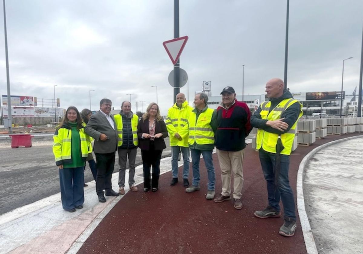 Las obras de la rotonda de La Ventilla deben acabar en agosto