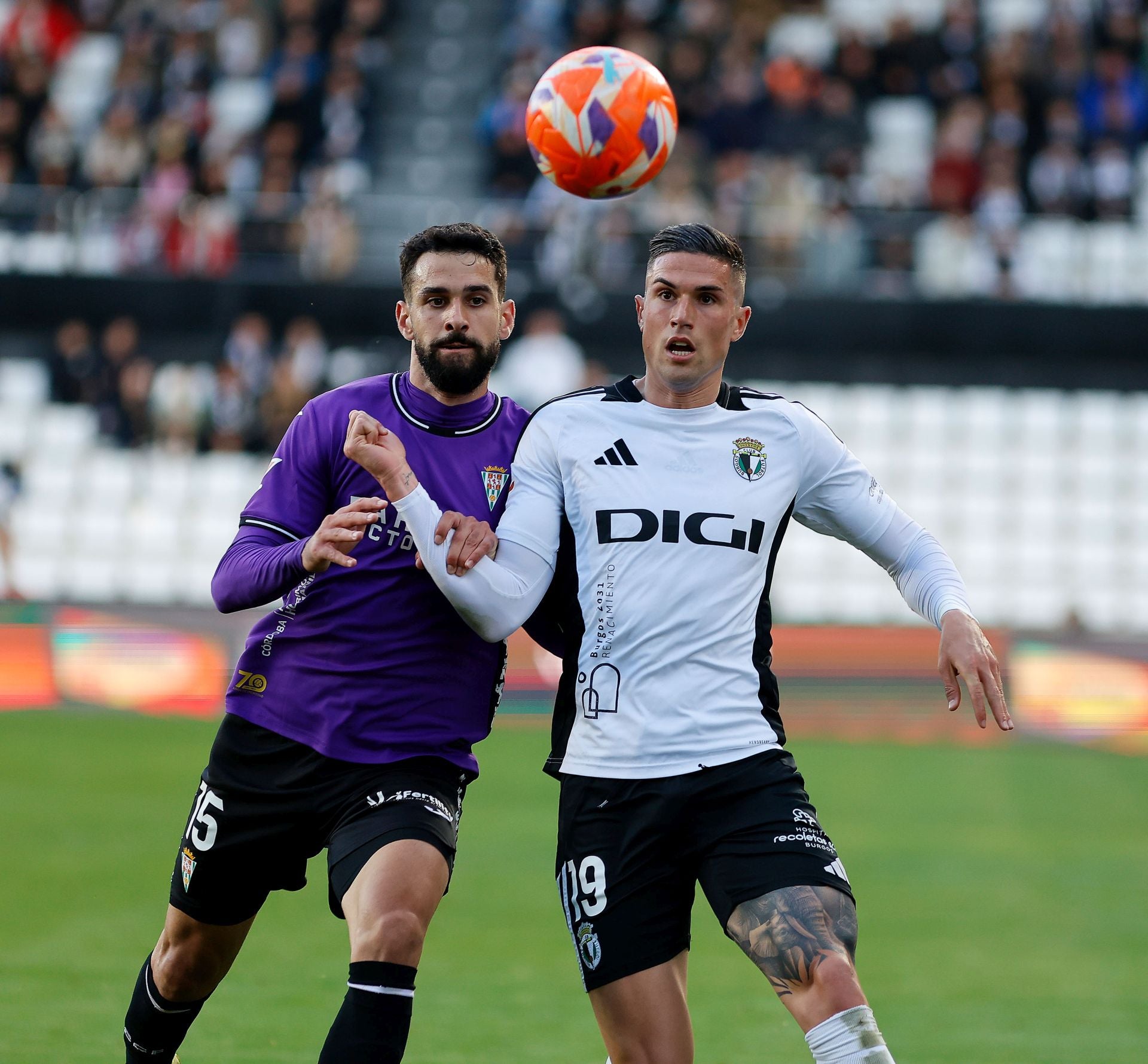 El partidazo del Burgos CF frente al Córdoba, en imágenes