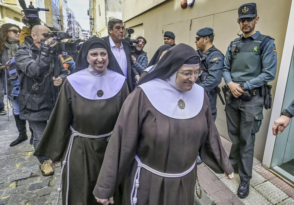 Los problemas judiciales que acorralan a las monjas cismáticas de Belorado