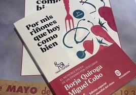 Aranda acoge la presentación del libro 'Por mis riñones que hoy como bien'